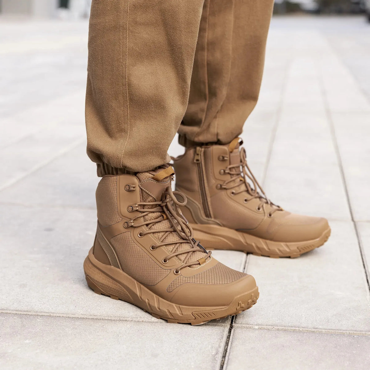 Men's Round Toe Tactical Boots