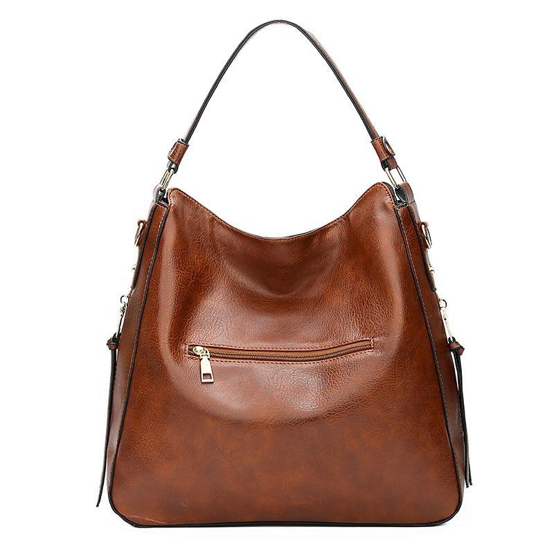 Women's Multi-Pocket Hobo Shoulder Bag