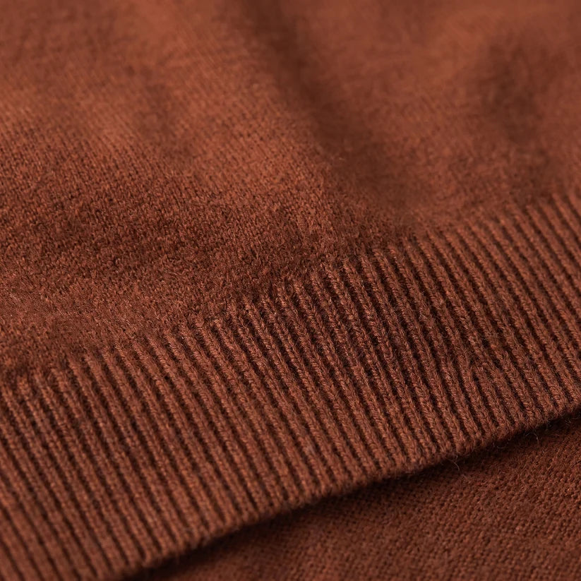 Men's Classic Polo Knit Jumper