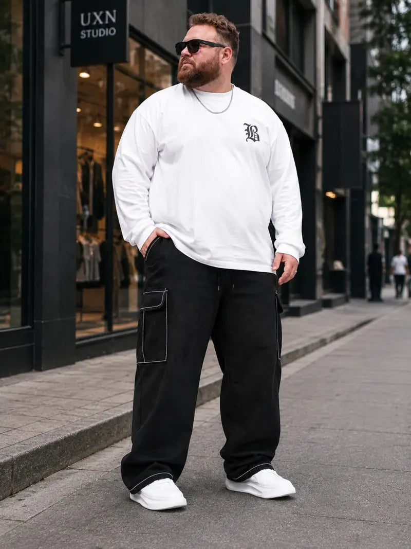 Men's Relaxed Utility Cargo Trousers