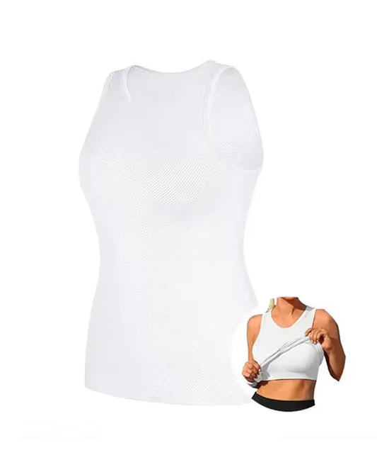 Women's Built-In Bra Sports Tank Top