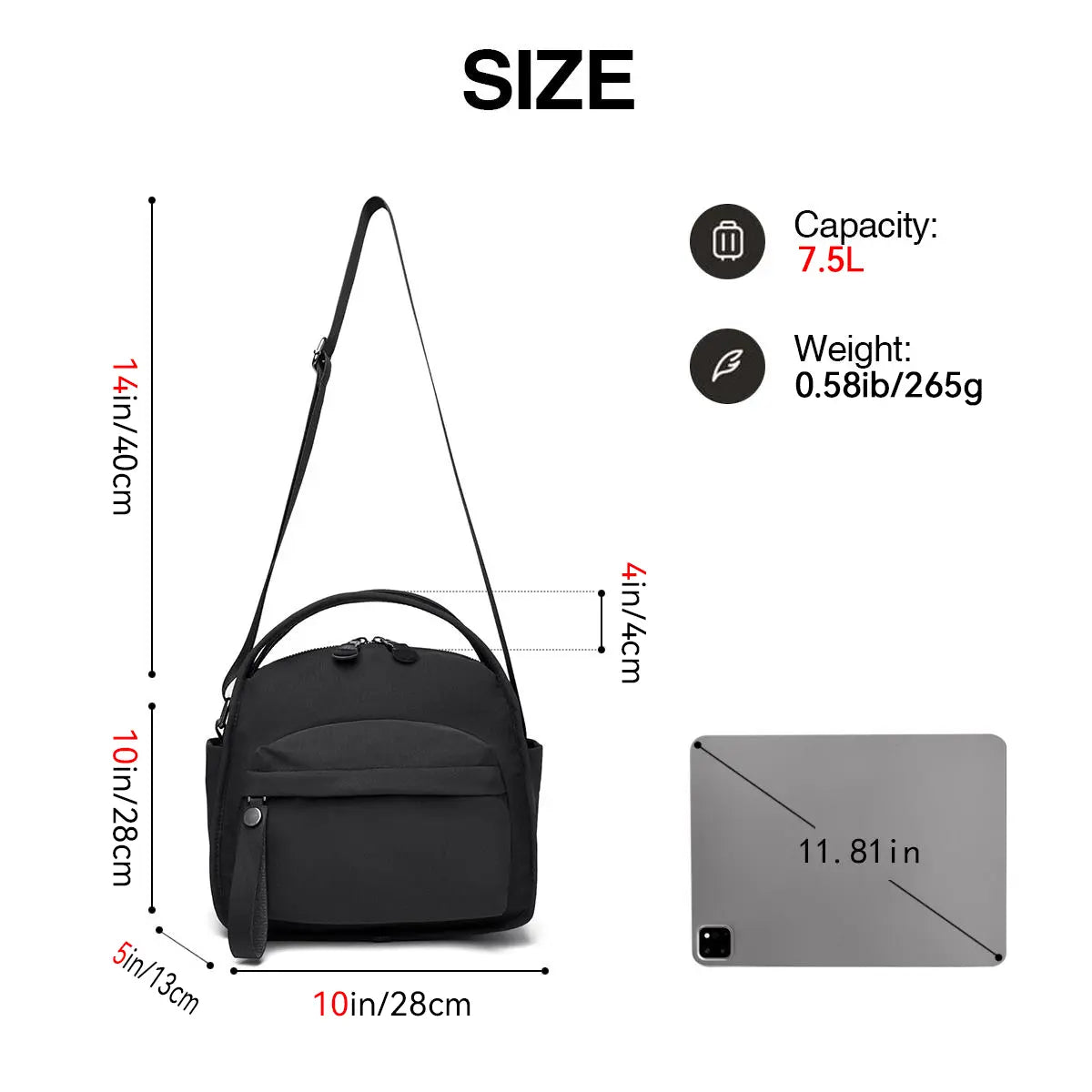 Women's Lightweight Quilted Mini Tote Bag
