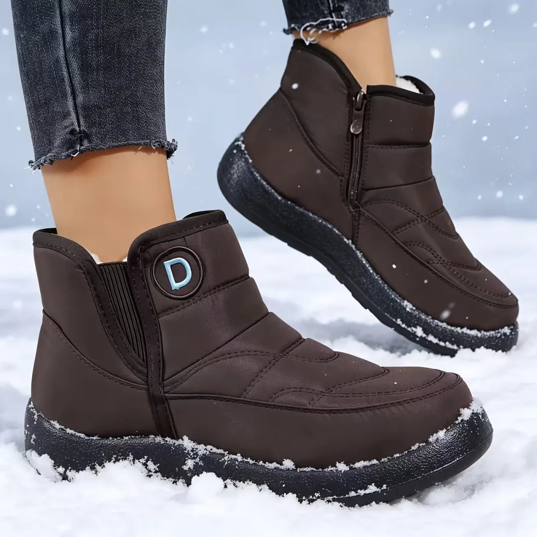 Women's Cosy Fleece-Lined Snow Boots