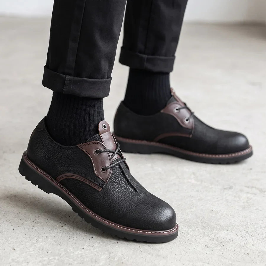 Men's Classic Lace Up Derby Shoes