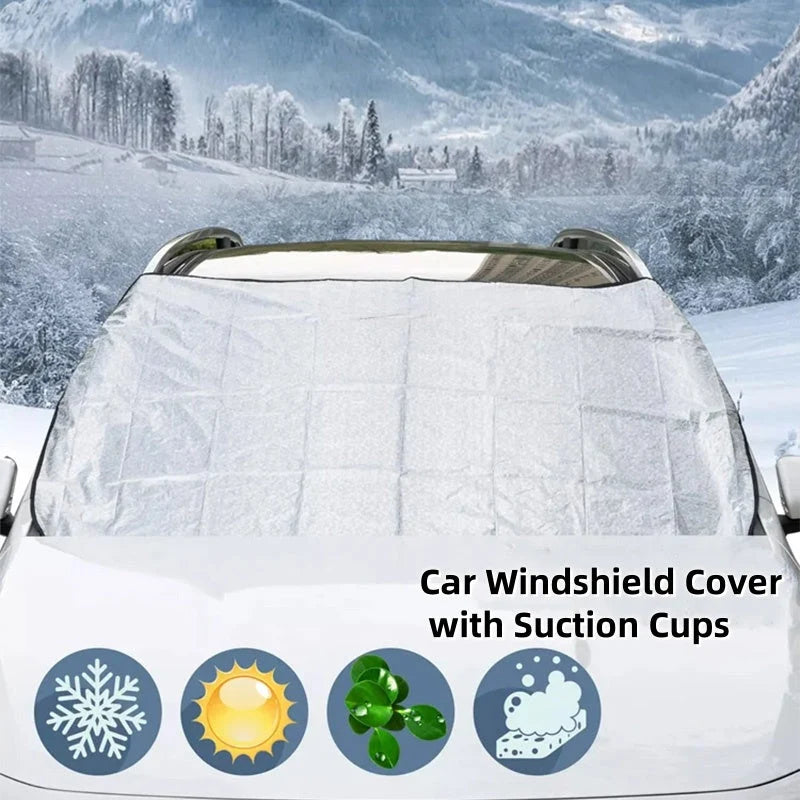 All-Season Magnetic Car Windscreen Cover
