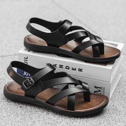 Men's Adjustable Strap Roman Sandals