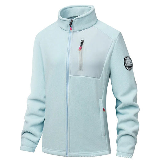 Women's Fleece Zip-Up Outdoor Jacket