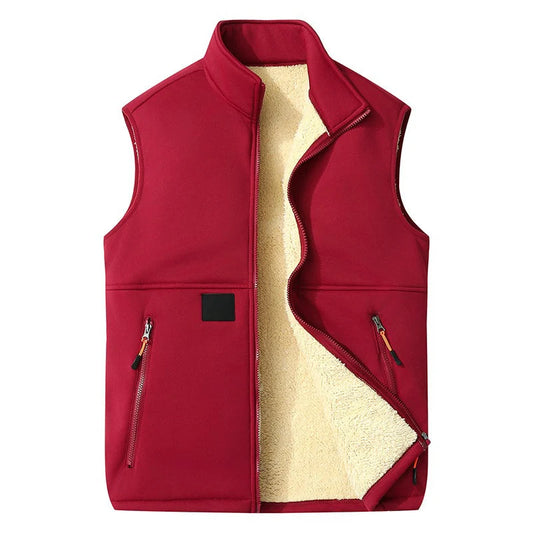Women's Cosy Sherpa-Lined Zip-Up Gilet
