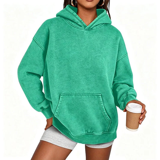 Oversized Acid Wash Hoodie