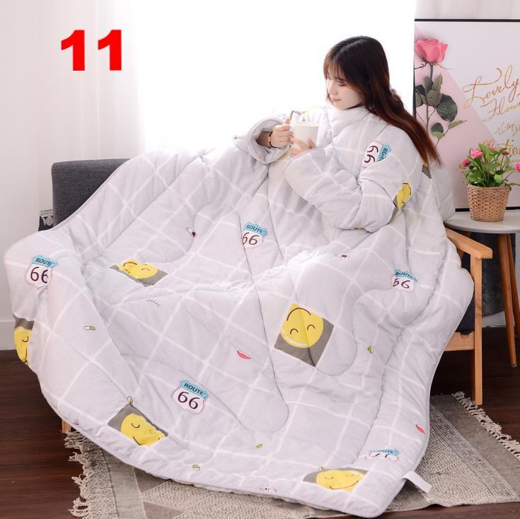 Lazy Quilt With Sleeves