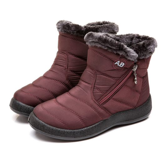 Women's Luxury Boots Winter Waterproof Anti-Slip Boots Mid & High