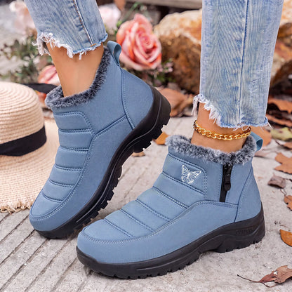 Women's Round Toe Casual Winter Boots
