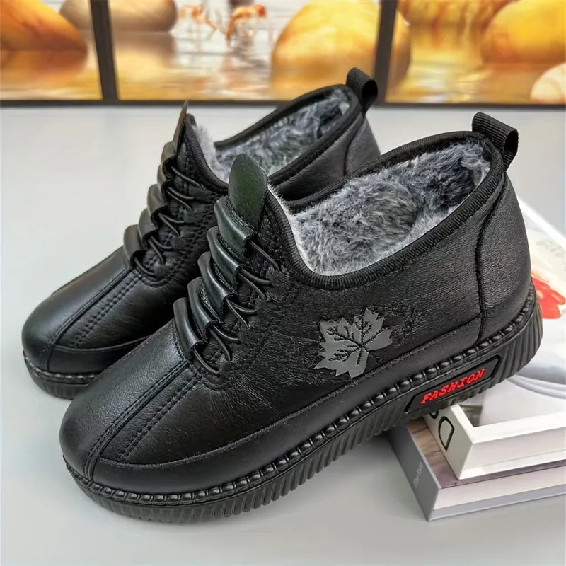 Women's Embossed Slip-On Loafers