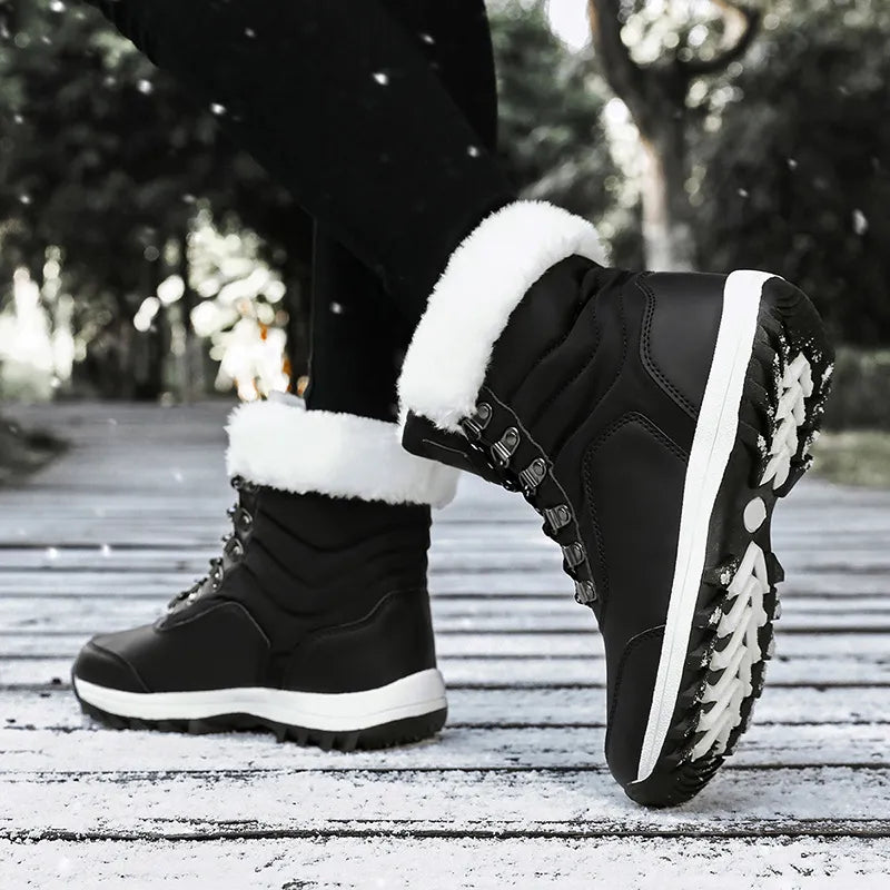 Women's Cosy Fur-Lined Winter Snow Boots