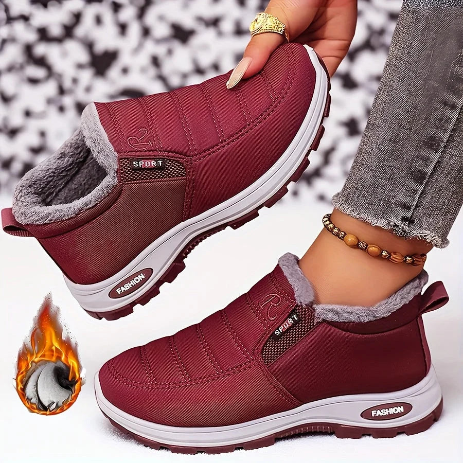 Unisex Plush Lined Winter Boots