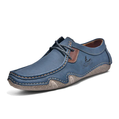 Men's Hand-Stitched Wide Fit Loafers