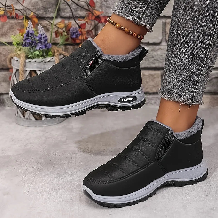 Unisex Plush Lined Winter Boots