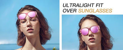 Polarised Round Cat-Eye Sunglasses