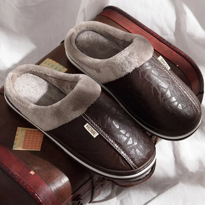 Men's Warm Slip-On Winter Shoes