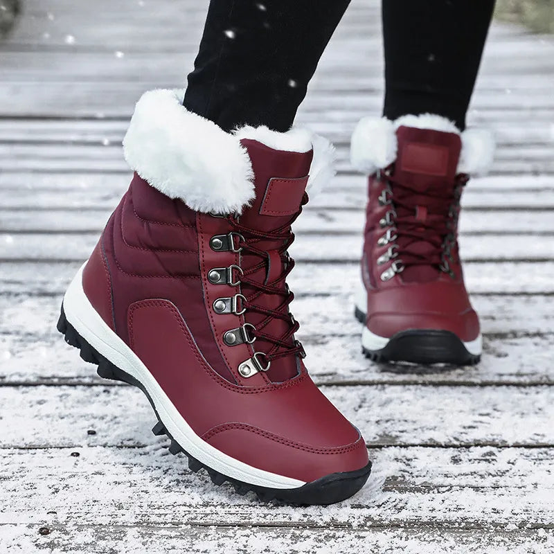Women's Cosy Fur-Lined Winter Snow Boots