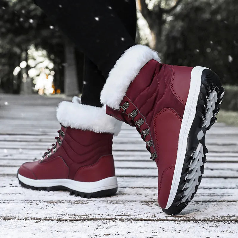 Women's Cosy Fur-Lined Winter Snow Boots