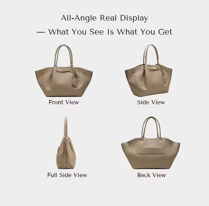 Women's Spacious Top Handle Tote Bag