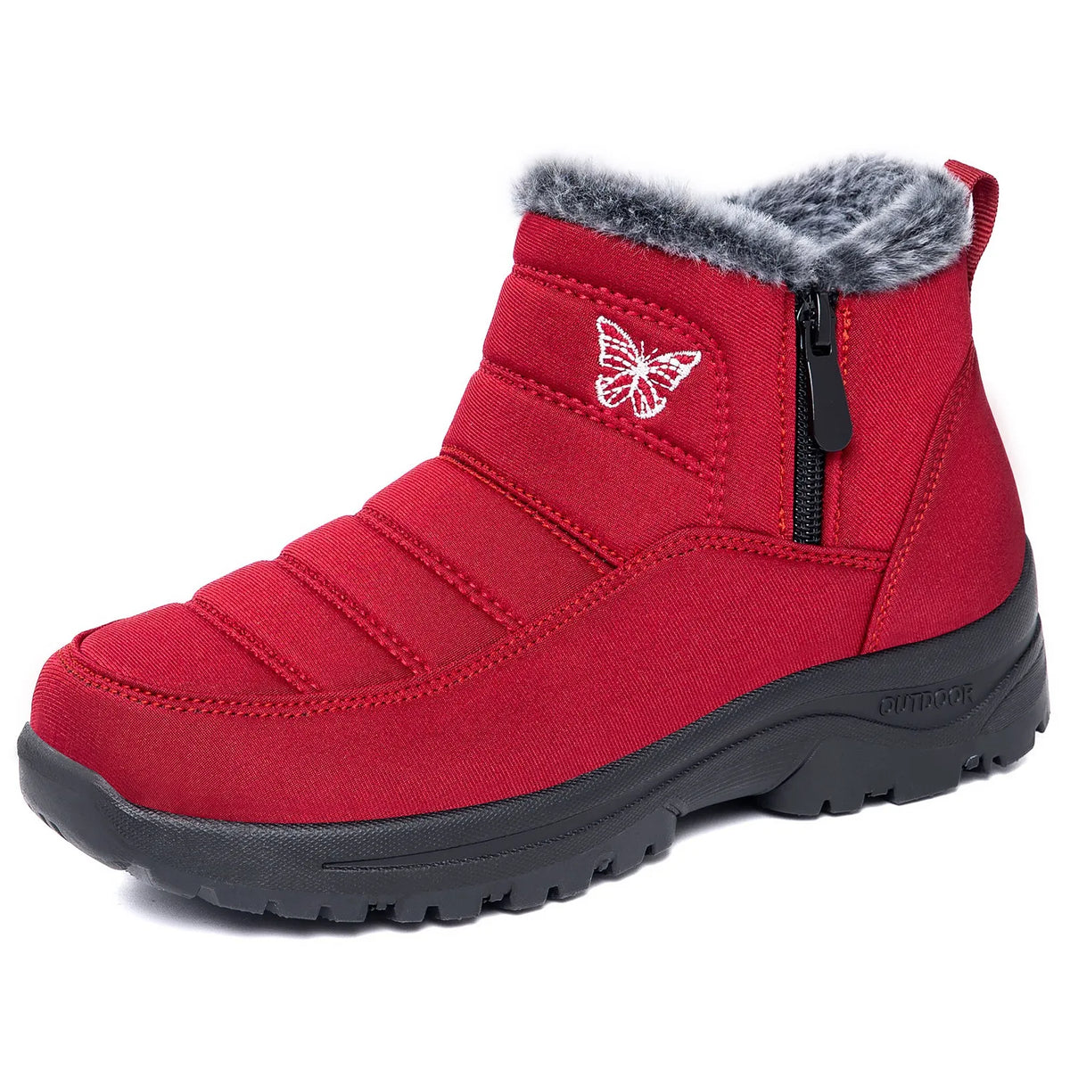 Women's Round Toe Casual Winter Boots