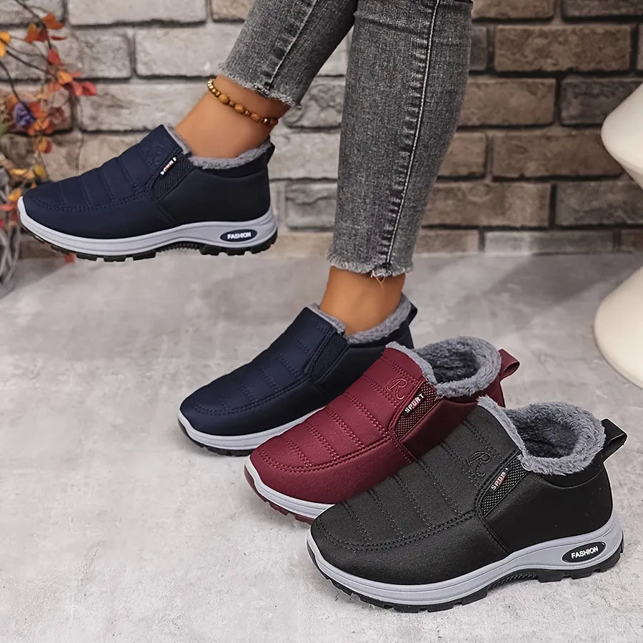 Unisex Plush Lined Winter Boots