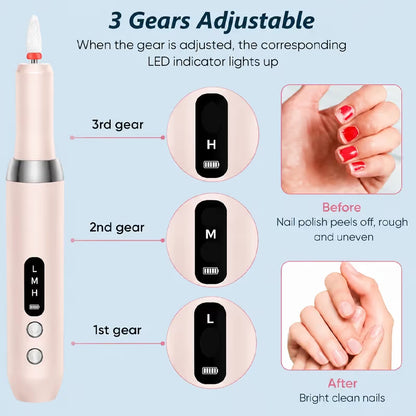 Rechargeable Electric Nail Care Kit
