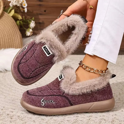 Women's Plush Lined Winter Shoes