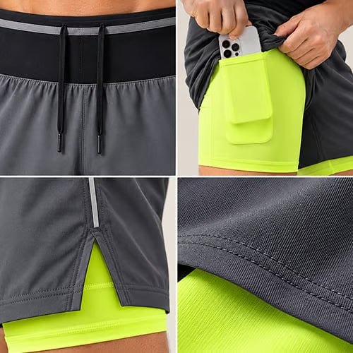 Men's 2-in-1 Running Shorts