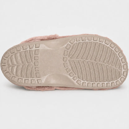Women's Fuzzy Slip-On Clogs