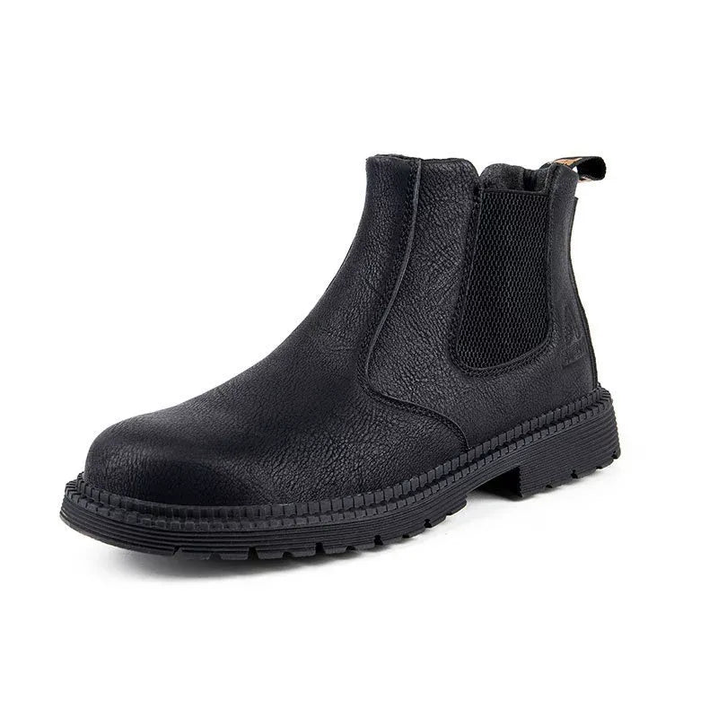 Men's Steel Toe Pull-On Work Boots