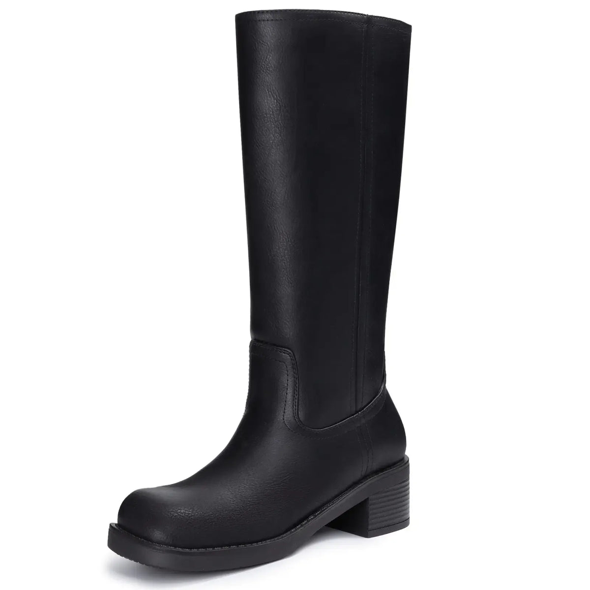 Women's Embossed Knee High Boots