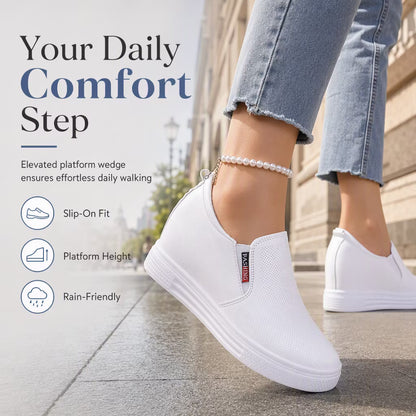 Women's Hidden Wedge Slip-On Shoes
