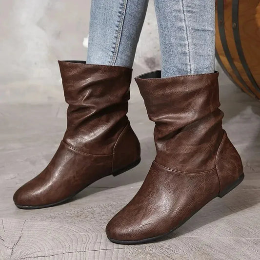 Women's Slouchy Waterproof Ankle Boots