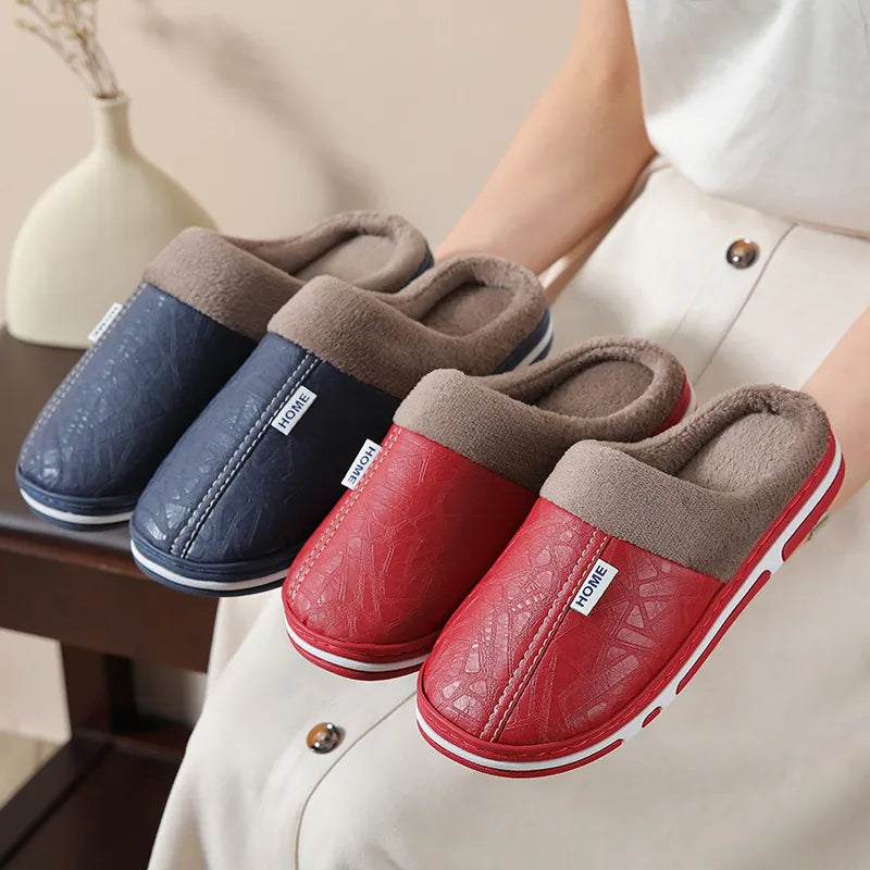 Men's Warm Slip-On Winter Shoes