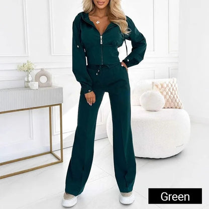 Women's Relaxed Two Piece Tracksuit Set