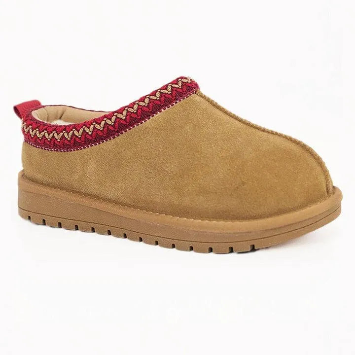 Women's Plush-Lined Slip-On Slippers