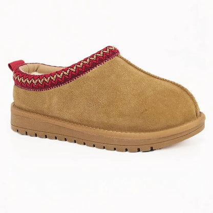 Women's Plush-Lined Slip-On Slippers