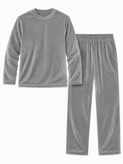 Men's Soft Velvet Pyjama Set