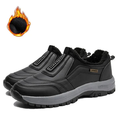 Men's Wide-Fit Slip-On Walking Shoes