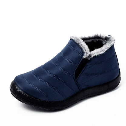 Women's Plush-Lined Winter Ankle Boots
