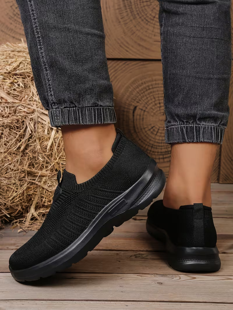 Men's Knit Slip-On Trainers