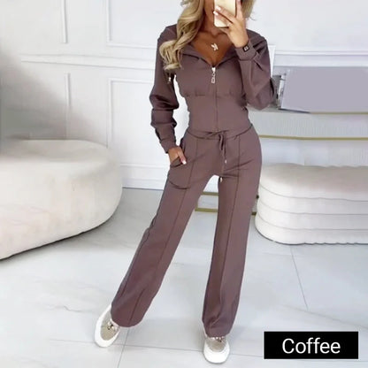 Women's Relaxed Two Piece Tracksuit Set