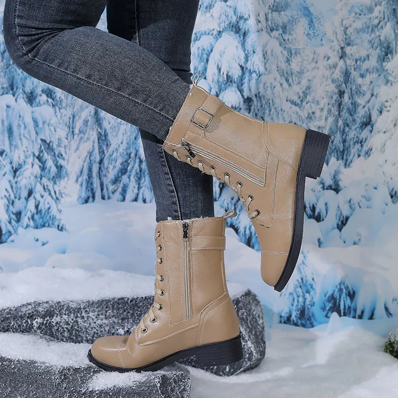 Women's Lace-Up Winter Boots