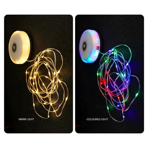 Portable Retractable LED Camping & Decorative String Lights