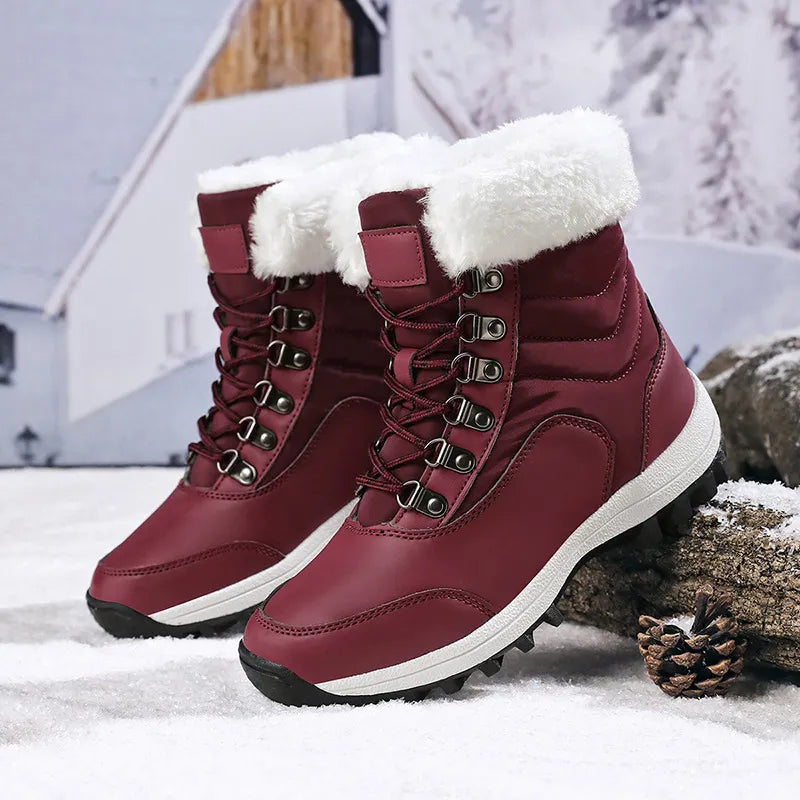Women's Cosy Fur-Lined Winter Snow Boots