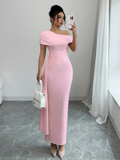 Elegant Knit Summer Dress