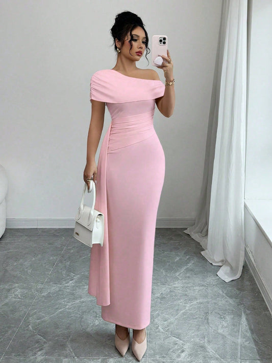 Elegant Knit Summer Dress